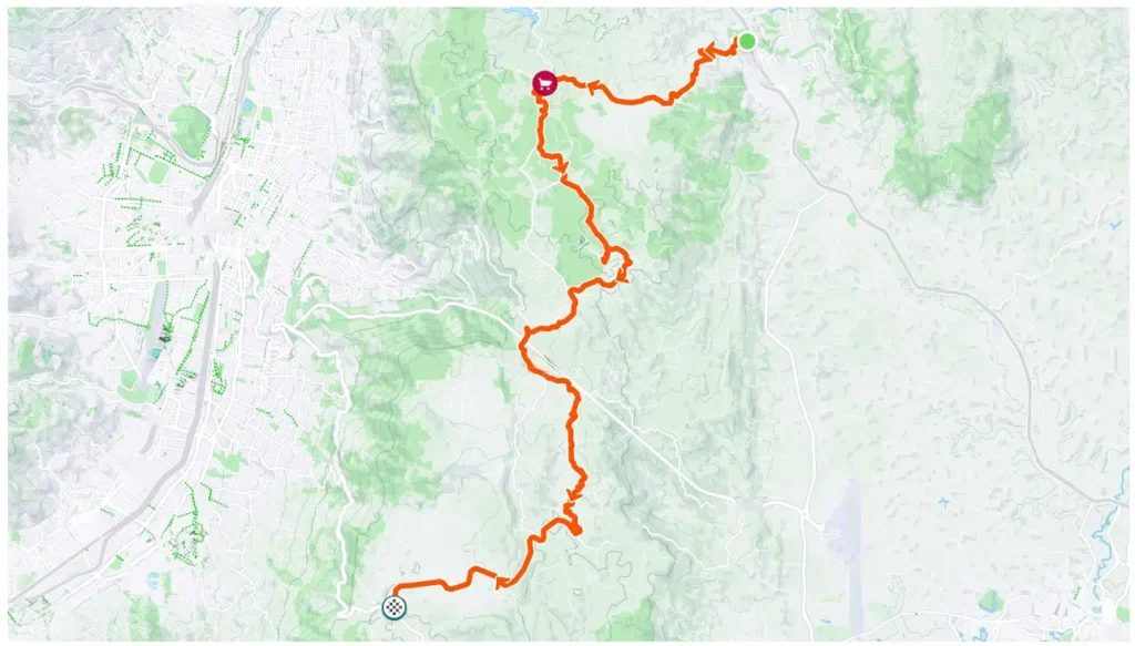 Recorrido_Santa_Elena_Parque_Arvi_cycling_Medellin